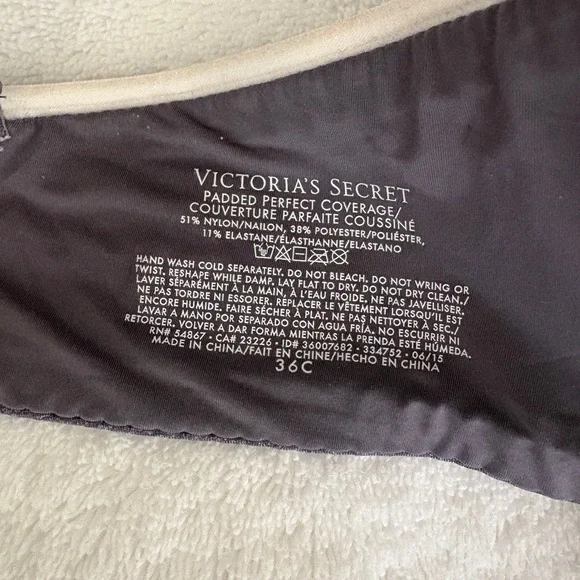 Victoria’s Secret Padded Perfect Coverage Bra 36C - Picture 4 of 4